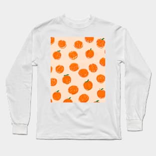 oranges patterens Long Sleeve T-Shirt